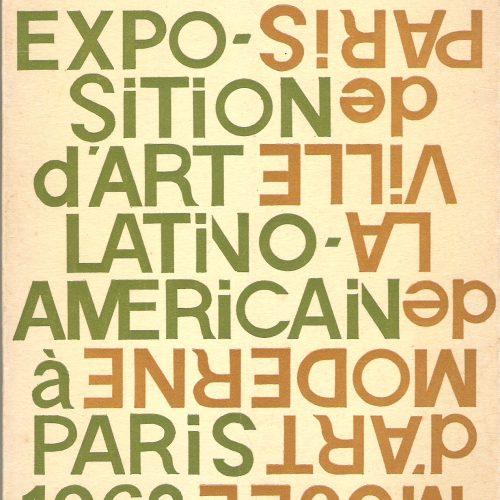Exposition L´ART LATINO-AMÉRCAIN A PARIS. 1962